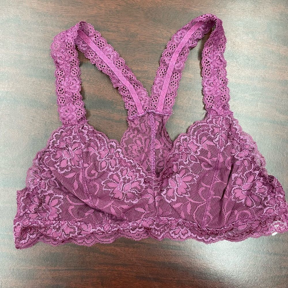 4 for $20/Purple Lace Racerback Bralette